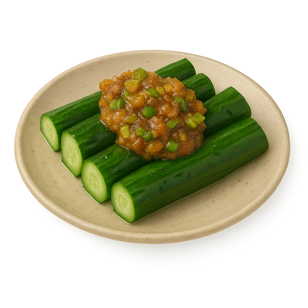 ネギみそキュウリ